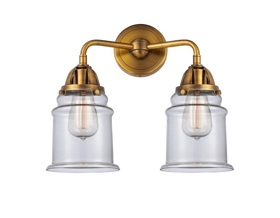 Innovations - 288-2W-BB-G182 - Two Light Bath Vanity - Nouveau 2 - Brushed Brass