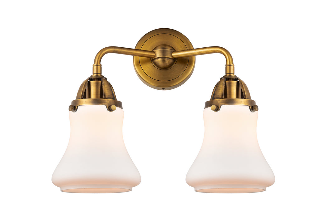 Innovations - 288-2W-BB-G191 - Two Light Bath Vanity - Nouveau 2 - Brushed Brass