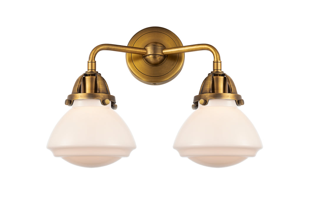 Innovations - 288-2W-BB-G321 - Two Light Bath Vanity - Nouveau 2 - Brushed Brass