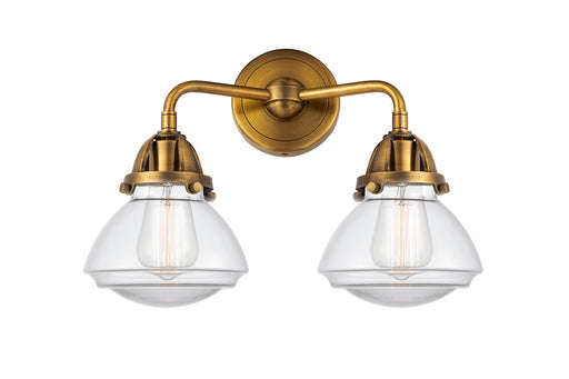 Innovations - 288-2W-BB-G322 - Two Light Bath Vanity - Nouveau 2 - Brushed Brass