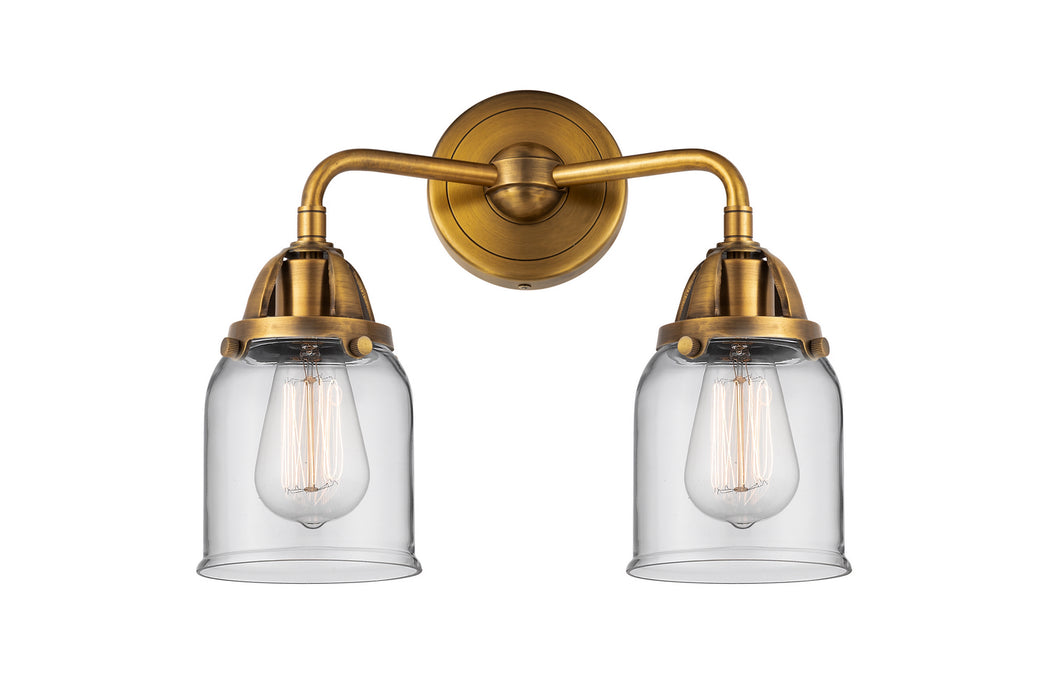 Innovations - 288-2W-BB-G52 - Two Light Bath Vanity - Nouveau 2 - Brushed Brass