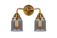 Innovations - 288-2W-BB-G53 - Two Light Bath Vanity - Nouveau 2 - Brushed Brass