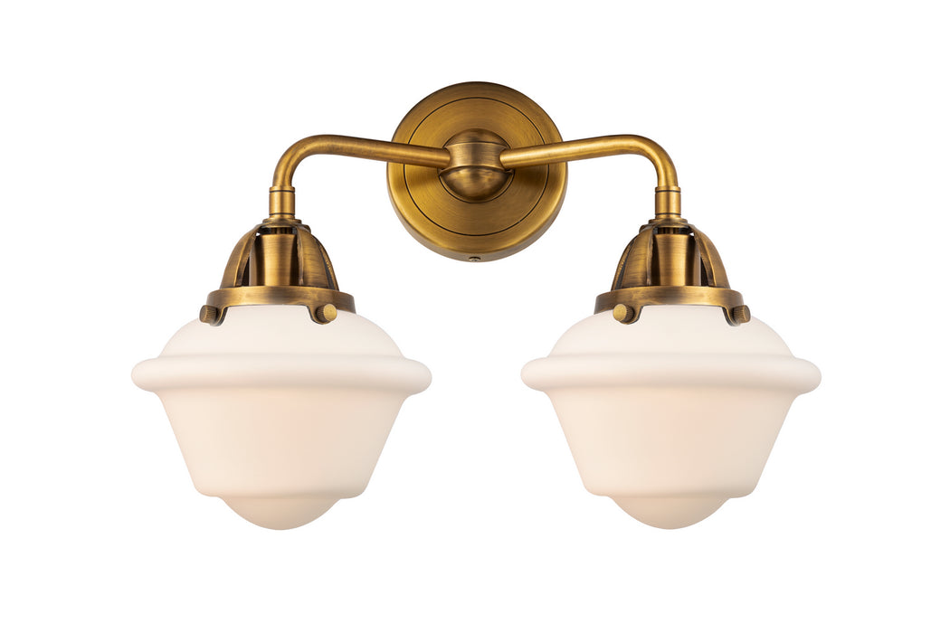 Innovations - 288-2W-BB-G531 - Two Light Bath Vanity - Nouveau 2 - Brushed Brass