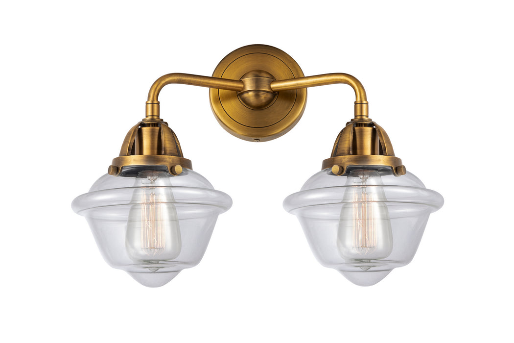 Innovations - 288-2W-BB-G532 - Two Light Bath Vanity - Nouveau 2 - Brushed Brass