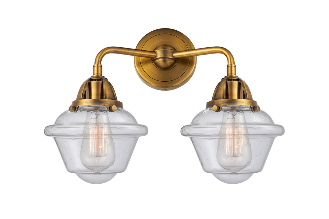 Innovations - 288-2W-BB-G534 - Two Light Bath Vanity - Nouveau 2 - Brushed Brass