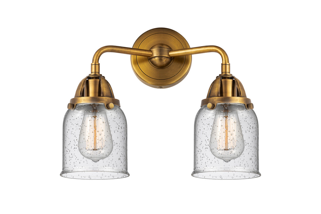 Innovations - 288-2W-BB-G54 - Two Light Bath Vanity - Nouveau 2 - Brushed Brass