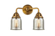 Innovations - 288-2W-BB-G58 - Two Light Bath Vanity - Nouveau 2 - Brushed Brass