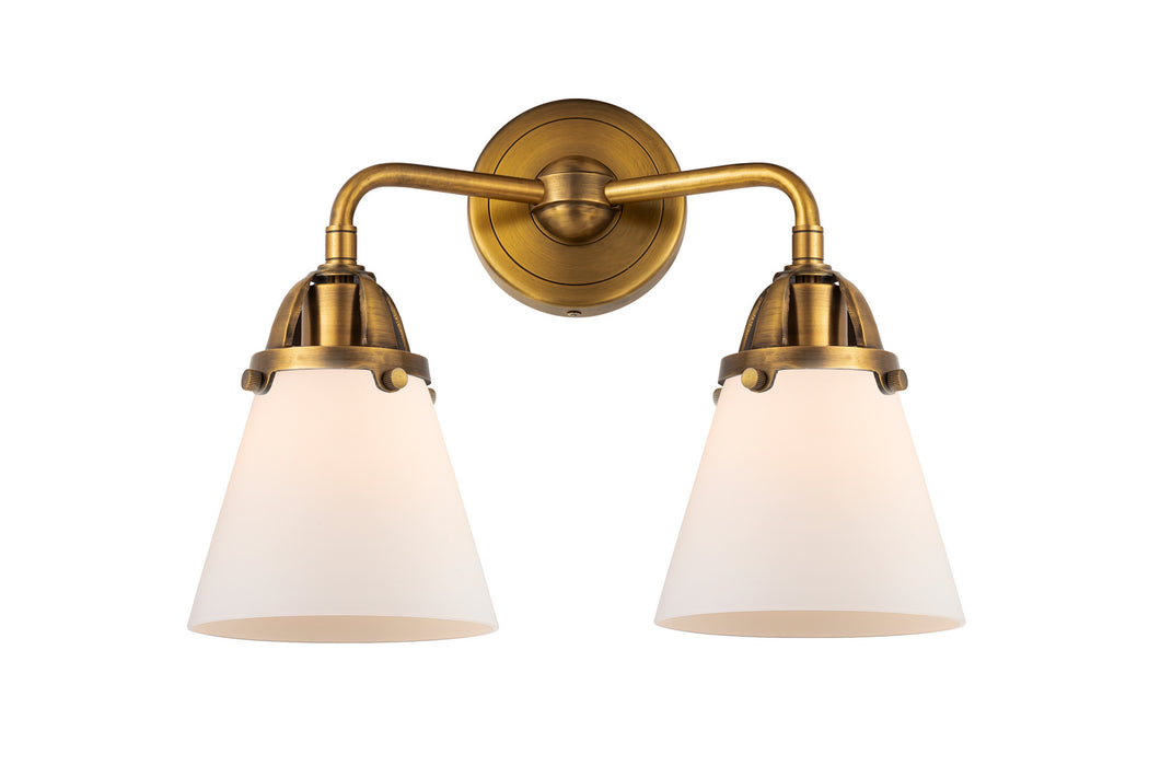 Innovations - 288-2W-BB-G61 - Two Light Bath Vanity - Nouveau 2 - Brushed Brass