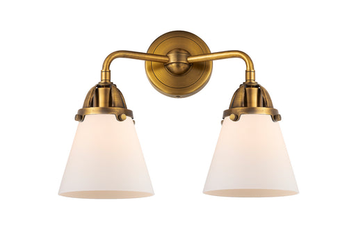 Innovations - 288-2W-BB-G61 - Two Light Bath Vanity - Nouveau 2 - Brushed Brass