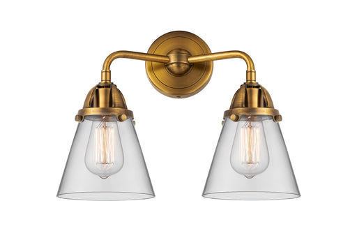 Innovations - 288-2W-BB-G62 - Two Light Bath Vanity - Nouveau 2 - Brushed Brass