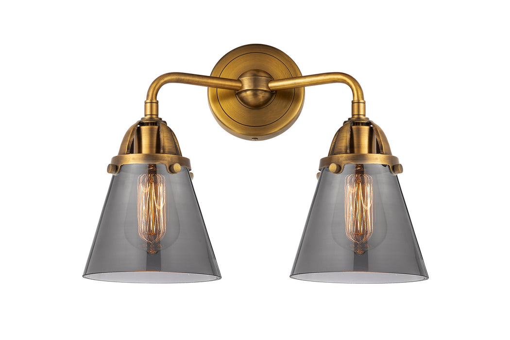 Innovations - 288-2W-BB-G63 - Two Light Bath Vanity - Nouveau 2 - Brushed Brass