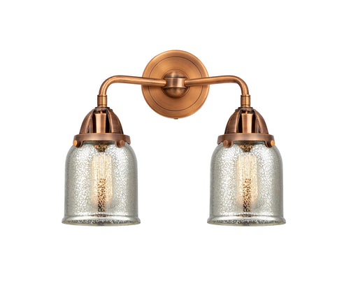 Innovations - 288-2W-AC-G58 - Two Light Bath Vanity - Nouveau 2 - Antique Copper
