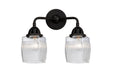 Innovations - 288-2W-BK-G302-LED - LED Bath Vanity - Nouveau 2 - Matte Black