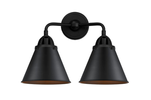 Innovations - 288-2W-BK-M13-BK - Two Light Bath Vanity - Nouveau 2 - Matte Black