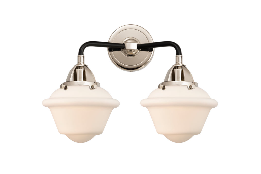 Innovations - 288-2W-BPN-G531 - Two Light Bath Vanity - Nouveau 2 - Black Polished Nickel