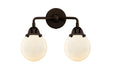 Innovations - 288-2W-OB-G201-6 - Two Light Bath Vanity - Nouveau 2 - Oil Rubbed Bronze