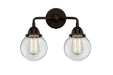 Innovations - 288-2W-OB-G202-6 - Two Light Bath Vanity - Nouveau 2 - Oil Rubbed Bronze