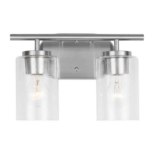 Generation Lighting - 41171-962 - Two Light Wall / Bath - Oslo - Brushed Nickel