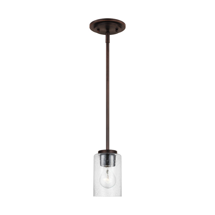 Generation Lighting - 61170-710 - One Light Mini-Pendant - Oslo - Bronze