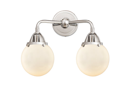 Nouveau 2 Two Light Bath Vanity Polished Chrome