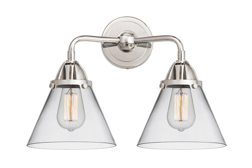 Nouveau 2 Two Light Bath Vanity Polished Chrome