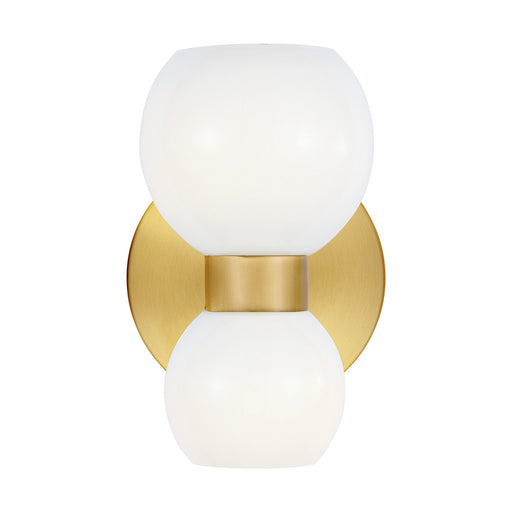 Generation Lighting - KSW1022BBSMG - Two Light Wall Sconce - kate spade new york - Burnished Brass