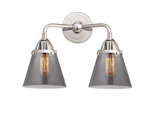 Nouveau 2 Two Light Bath Vanity Polished Chrome