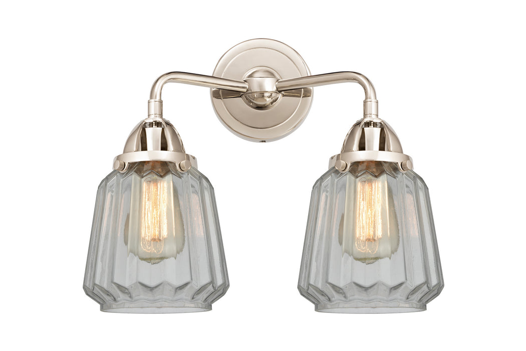 Innovations - 288-2W-PN-G142-LED - LED Bath Vanity - Nouveau 2 - Polished Nickel