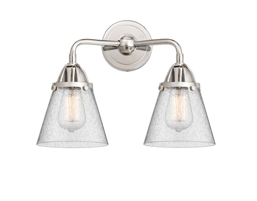 Nouveau 2 Two Light Bath Vanity Polished Chrome