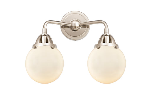 Innovations - 288-2W-PN-G201-6 - Two Light Bath Vanity - Nouveau 2 - Polished Nickel