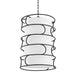Troy Lighting - F8118-FOR - Four Light Pendant - Reedley - Forged Iron