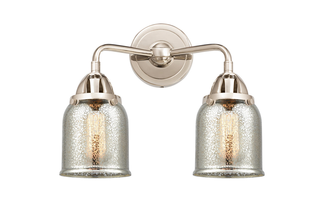 Innovations - 288-2W-PN-G58 - Two Light Bath Vanity - Nouveau 2 - Polished Nickel