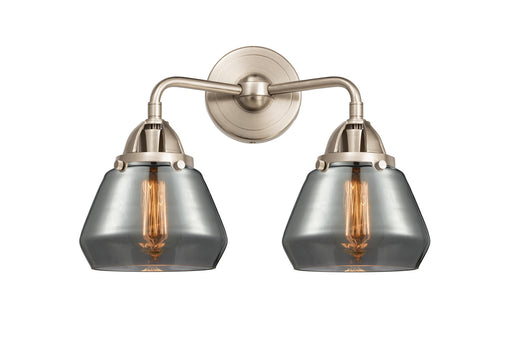 Nouveau 2 LED Bath Vanity Brushed Satin Nickel