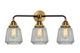 Innovations - 288-3W-BAB-G142-LED - LED Bath Vanity - Nouveau 2 - Black Antique Brass