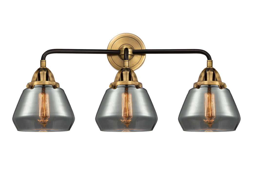 Innovations - 288-3W-BAB-G173 - Three Light Bath Vanity - Nouveau 2 - Black Antique Brass