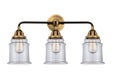 Innovations - 288-3W-BAB-G182 - Three Light Bath Vanity - Nouveau 2 - Black Antique Brass