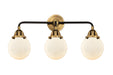 Innovations - 288-3W-BAB-G201-6-LED - LED Bath Vanity - Nouveau 2 - Black Antique Brass