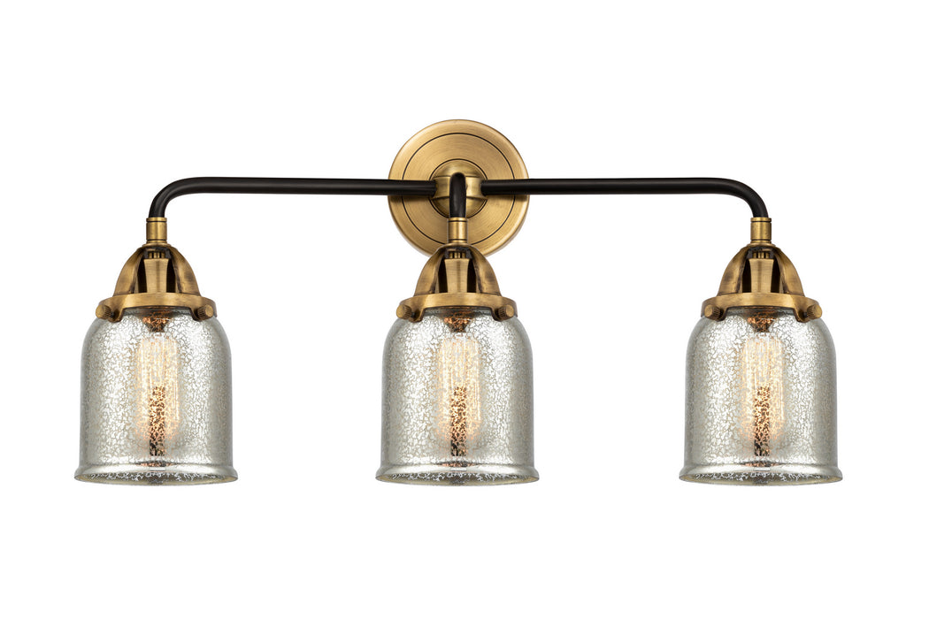 Innovations - 288-3W-BAB-G58 - Three Light Bath Vanity - Nouveau 2 - Black Antique Brass