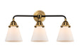 Innovations - 288-3W-BAB-G61 - Three Light Bath Vanity - Nouveau 2 - Black Antique Brass