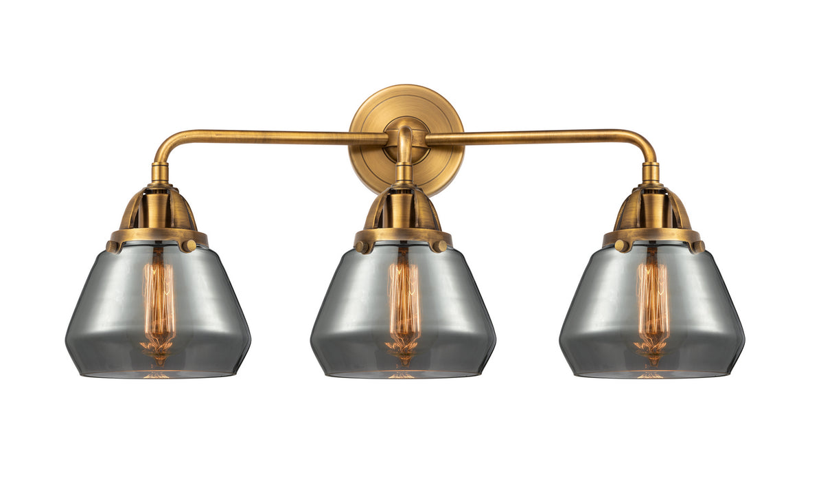 Innovations - 288-3W-BB-G173 - Three Light Bath Vanity - Nouveau 2 - Brushed Brass