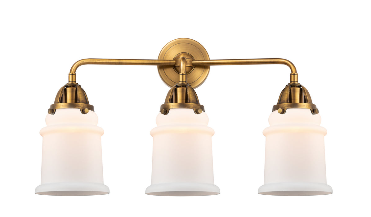 Innovations - 288-3W-BB-G181 - Three Light Bath Vanity - Nouveau 2 - Brushed Brass