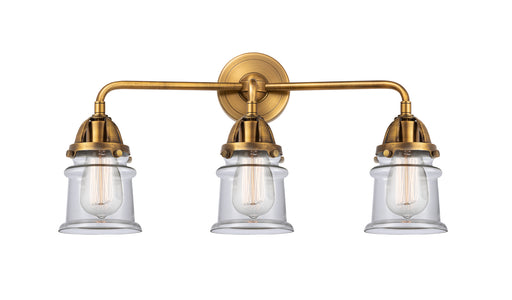 Innovations - 288-3W-BB-G182S - Three Light Bath Vanity - Nouveau 2 - Brushed Brass