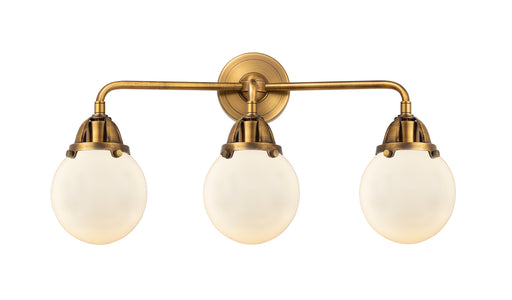 Innovations - 288-3W-BB-G201-6 - Three Light Bath Vanity - Nouveau 2 - Brushed Brass