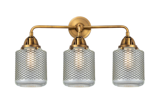 Innovations - 288-3W-BB-G262 - Three Light Bath Vanity - Nouveau 2 - Brushed Brass