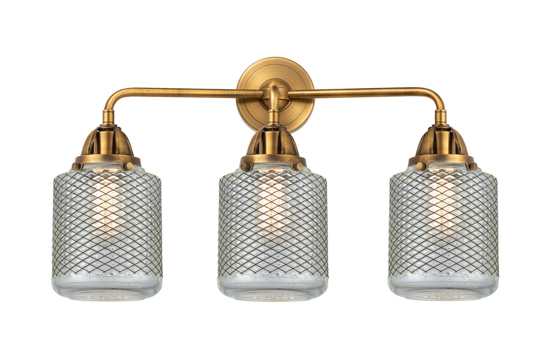 Innovations - 288-3W-BB-G262-LED - LED Bath Vanity - Nouveau 2 - Brushed Brass