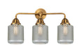 Innovations - 288-3W-BB-G262-LED - LED Bath Vanity - Nouveau 2 - Brushed Brass