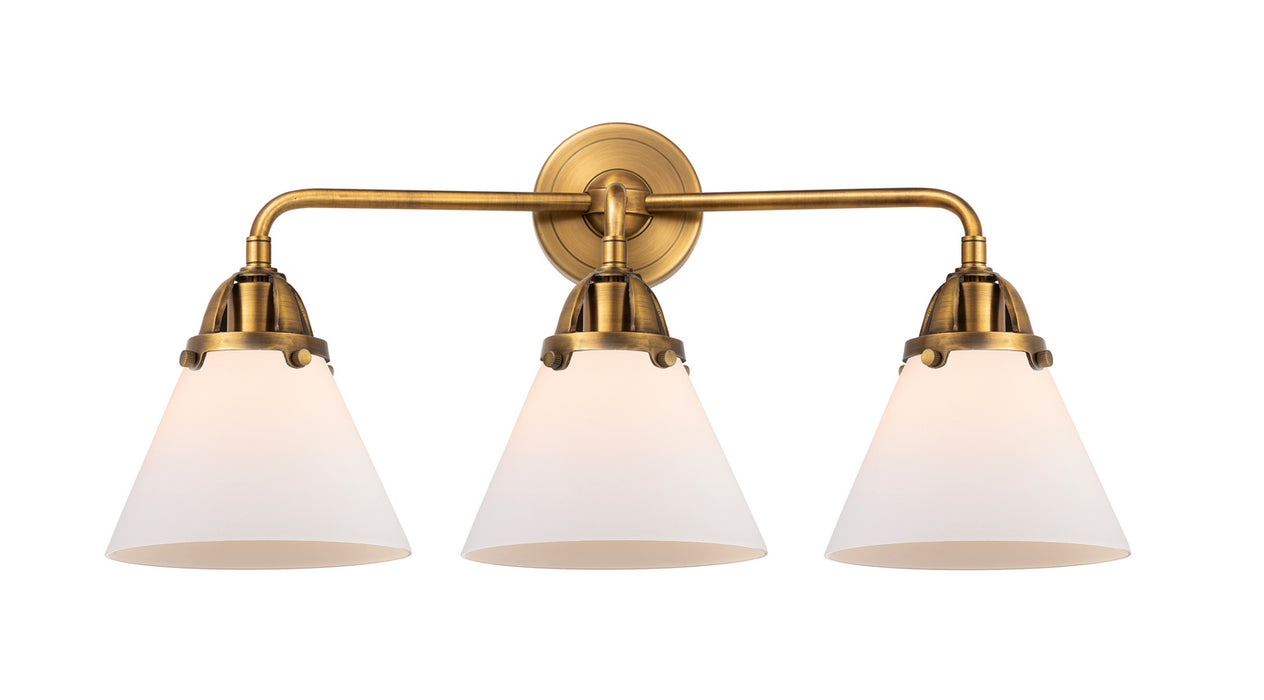 Innovations - 288-3W-BB-G41 - Three Light Bath Vanity - Nouveau 2 - Brushed Brass