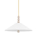 Mitzi - H615702-AGB - Two Light Pendant - Alexis - Aged Brass