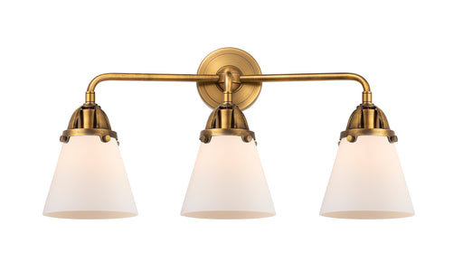 Innovations - 288-3W-BB-G61 - Three Light Bath Vanity - Nouveau 2 - Brushed Brass