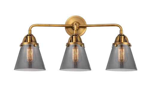 Innovations - 288-3W-BB-G63 - Three Light Bath Vanity - Nouveau 2 - Brushed Brass